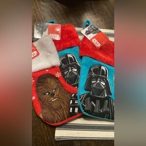 Set of 3 NEW Star Wars Stocking